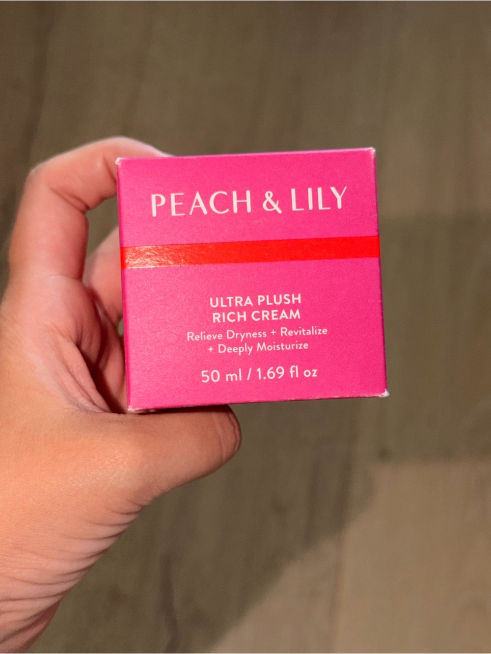 Peach & Lily Ultra Plush Rich Cream 1.69 oz 50ml NEW
